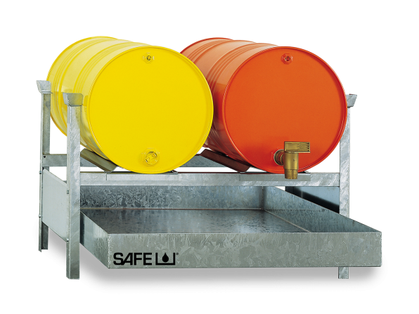 SAFE Kleingebinderegal für Gefahrstoffe Komplettset KS2L 